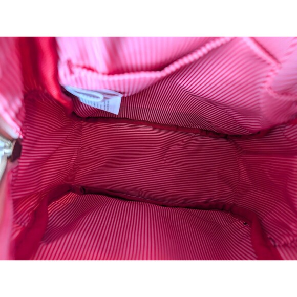 Herschel Womens Nova Metallic Tan Inner Pockets Nylon Mini Backpack - Picture 8 of 14